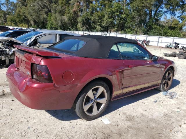 1FAFP446X4F146765 - 2004 FORD MUSTANG RED photo 3