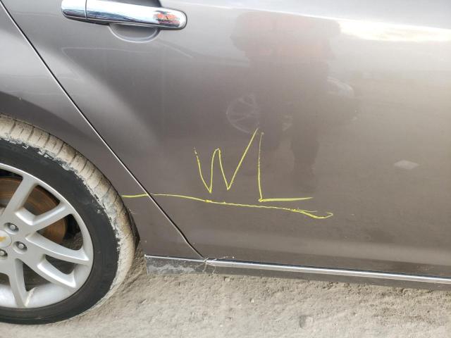 1G1ZE5EB6AF295516 - 2010 CHEVROLET MALIBU LTZ ნაცრისფერი ფოტო 12