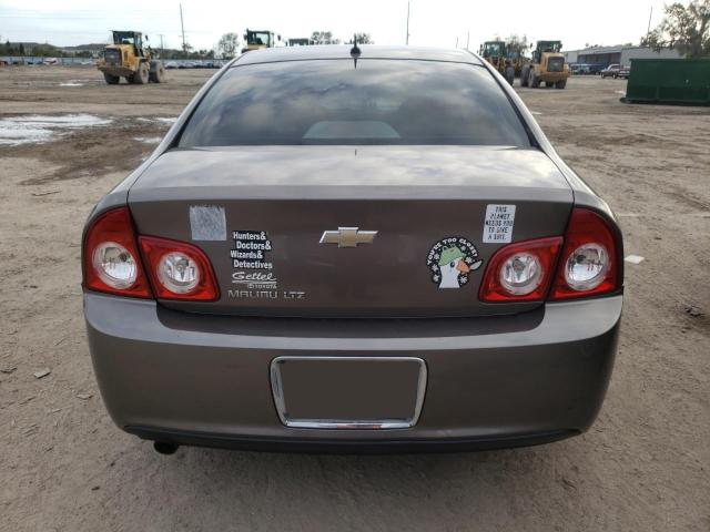 1G1ZE5EB6AF295516 - 2010 CHEVROLET MALIBU LTZ ნაცრისფერი ფოტო 6
