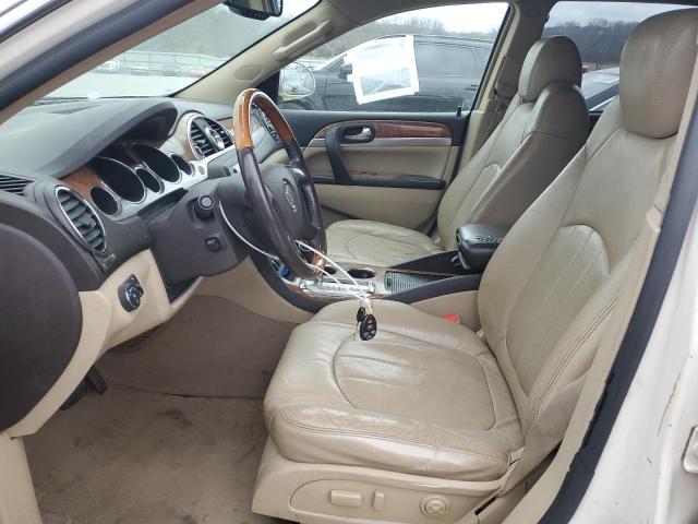 5GAEV23718J113586 - 2008 BUICK ENCLAVE CXL WHITE photo 7