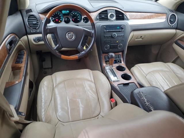 5GAEV23718J113586 - 2008 BUICK ENCLAVE CXL WHITE photo 8