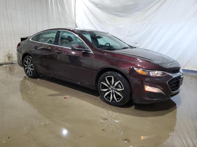 1G1ZG5ST4MF077991 - 2021 CHEVROLET MALIBU RS BURGUNDY photo 4