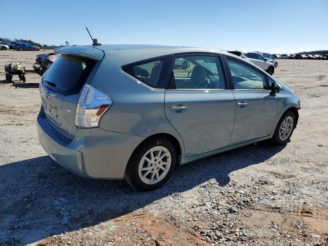 JTDZN3EU9EJ014535 - 2014 TOYOTA PRIUS V TURQUOISE photo 3