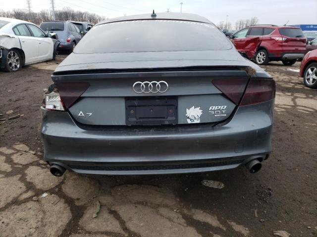 WAU3GCFC2CN118941 - 2012 AUDI A7 PRESTIGE GRAY photo 6