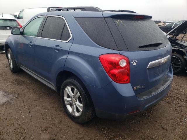 2GNFLNEK6C6171718 - 2012 CHEVROLET EQUINOX LT BLUE photo 2