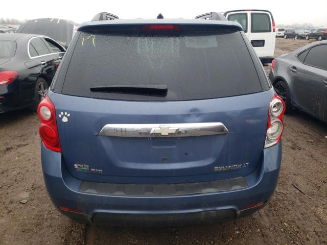 2GNFLNEK6C6171718 - 2012 CHEVROLET EQUINOX LT BLUE photo 6