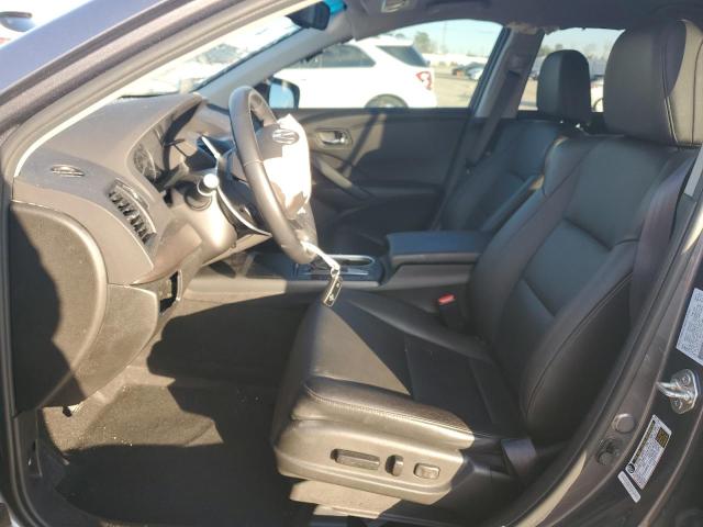 5J8TB3H30JL004445 - 2018 ACURA RDX GRAY photo 7