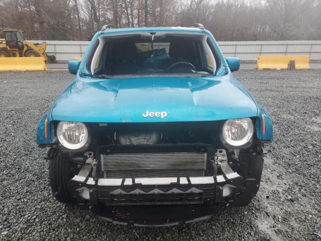 ZACNJABB1KPK87611 - 2019 JEEP RENEGADE LATITUDE TEAL photo 5