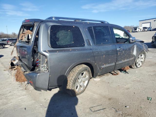 5N1BA0ND3DN615339 - 2013 NISSAN ARMADA SV GRAY photo 3