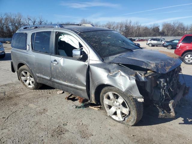 5N1BA0ND3DN615339 - 2013 NISSAN ARMADA SV GRAY photo 4