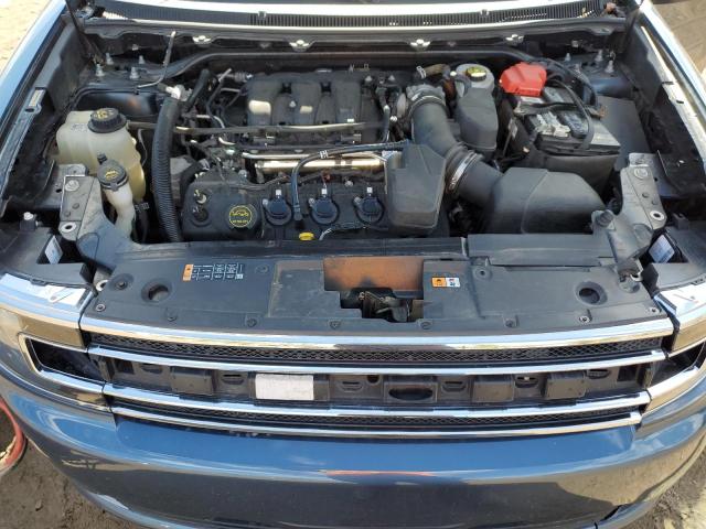 2FMHK6C88KBA31009 - 2019 FORD FLEX SEL Azul foto 12