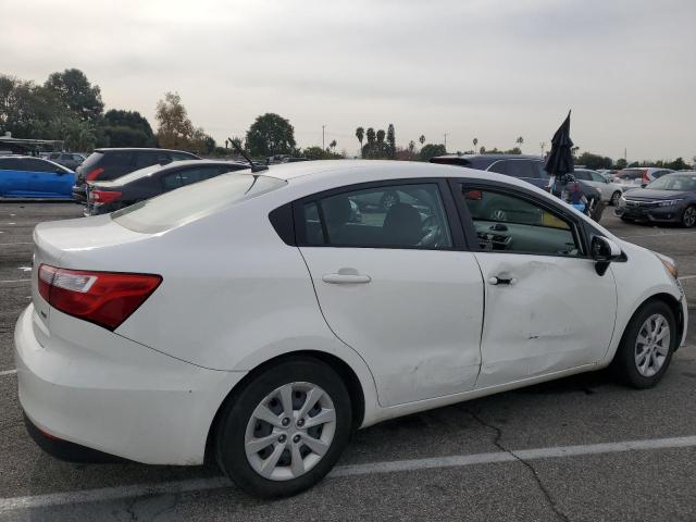 KNADM4A32G6624831 - 2016 KIA RIO LX WHITE photo 3