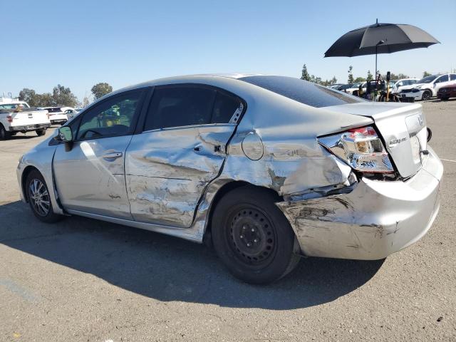 2HGFB2F58CH569070 - 2012 HONDA CIVIC LX SILVER photo 2