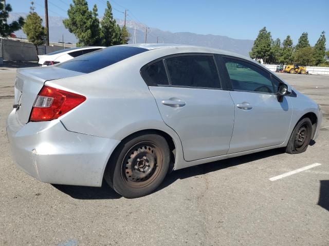 2HGFB2F58CH569070 - 2012 HONDA CIVIC LX SILVER photo 3