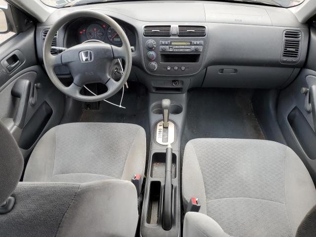 2HGES162X1H542249 - 2001 HONDA CIVIC DX შავი ფოტო 8