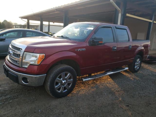 1FTFW1CF8DFD30860 - 2013 FORD F150 SUPERCREW RED photo 1