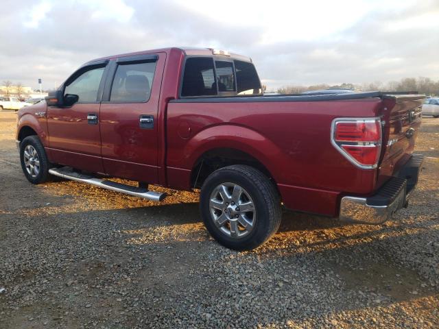 1FTFW1CF8DFD30860 - 2013 FORD F150 SUPERCREW RED photo 2