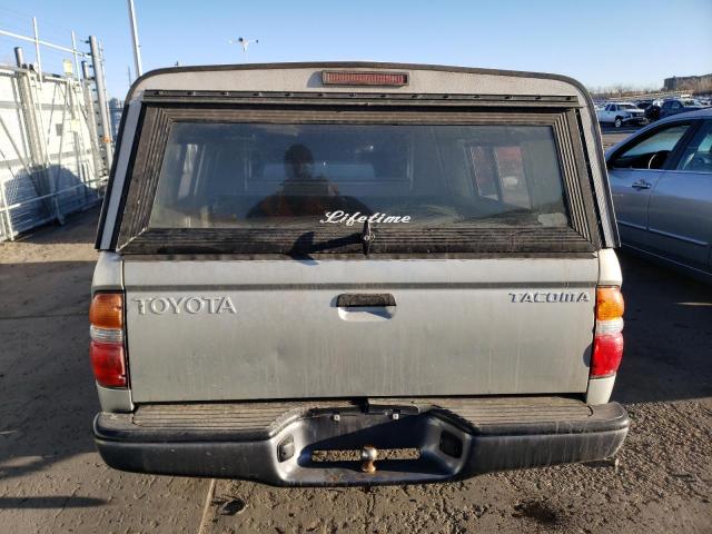 5TENL42NX1Z768874 - 2001 TOYOTA TACOMA SILVER photo 6