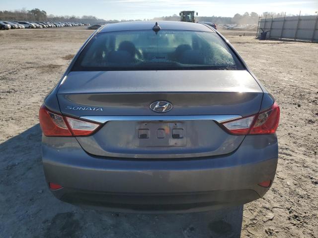 5NPEB4ACXEH814702 - 2014 HYUNDAI SONATA GLS GRAY photo 6