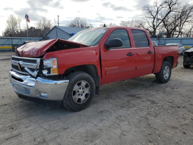 3GCPCSE03CG243537 - 2012 CHEVROLET SILVERADO C1500 LT RED photo 1