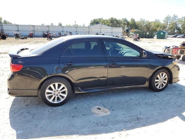 2T1BU4EE3AC476713 - 2010 TOYOTA COROLLA BASE Чорний фото 3