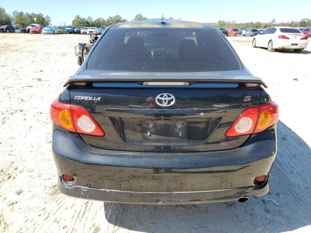2T1BU4EE3AC476713 - 2010 TOYOTA COROLLA BASE Чорний фото 6