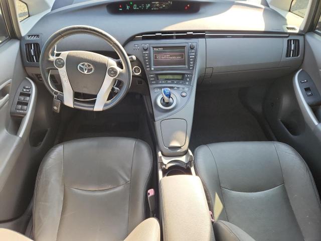 JTDKN3DU8A1009856 - 2010 TOYOTA PRIUS SILVER photo 8