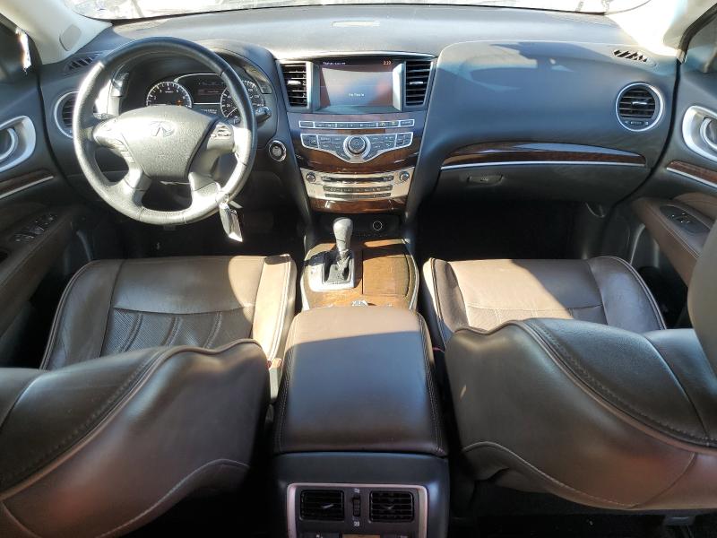 5N1AL0MM3EC505427 - 2014 INFINITI QX60 BLACK photo 8