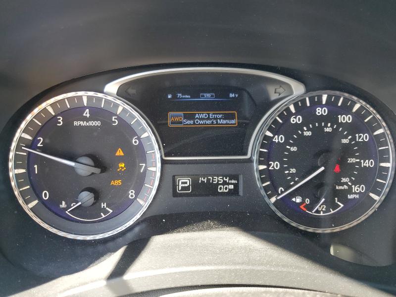 5N1AL0MM3EC505427 - 2014 INFINITI QX60 BLACK photo 9