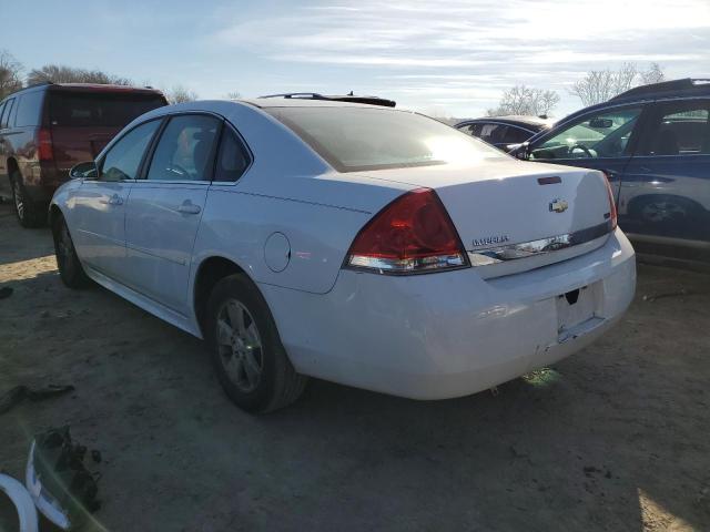 2G1WF5EKXB1118900 - 2011 CHEVROLET IMPALA LS WHITE photo 2