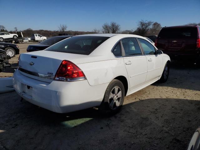 2G1WF5EKXB1118900 - 2011 CHEVROLET IMPALA LS WHITE photo 3