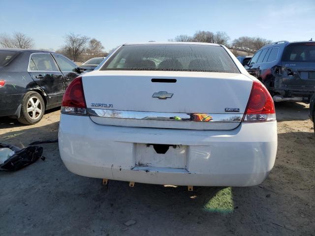 2G1WF5EKXB1118900 - 2011 CHEVROLET IMPALA LS WHITE photo 6