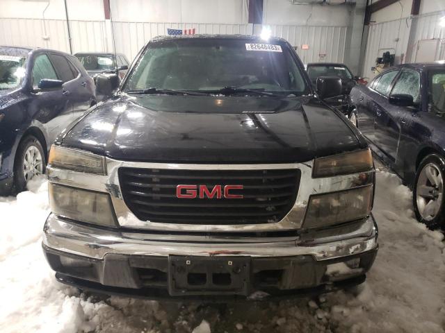 1GTDT136958205405 - 2005 GMC CANYON BLACK photo 5