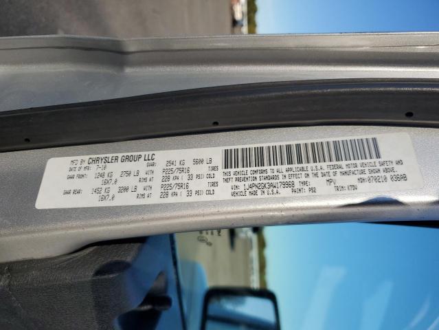 1J4PN2GK3AW179968 - 2010 JEEP LIBERTY SPORT Plata foto 13