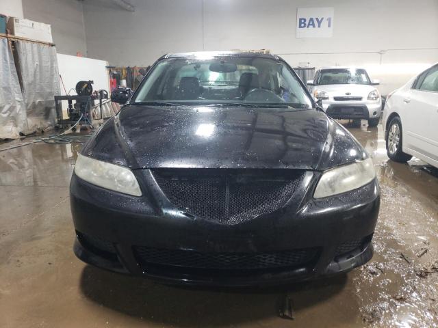 1YVHP80D755M24683 - 2005 MAZDA 6 S BLACK photo 5