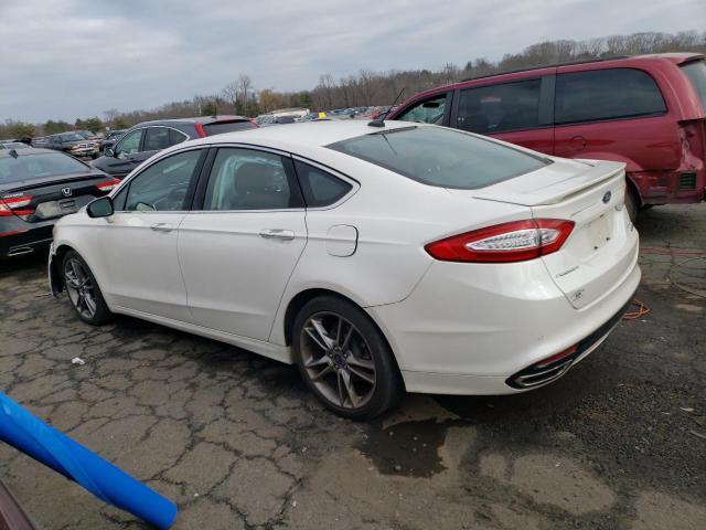 3FA6P0K95ER172829 - 2014 FORD FUSION TITANIUM WHITE photo 2