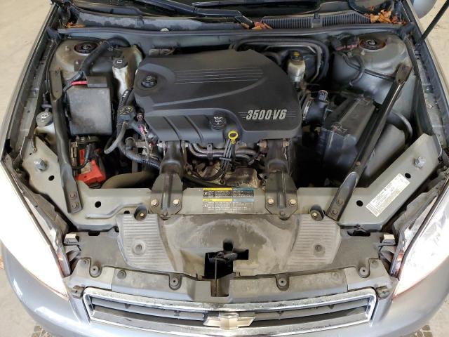 2G1WT58K569154019 - 2006 CHEVROLET IMPALA LT GRAY photo 11