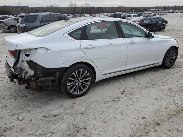 KMHGN4JE6FU071847 - 2015 HYUNDAI GENESIS 3.8L WHITE photo 3