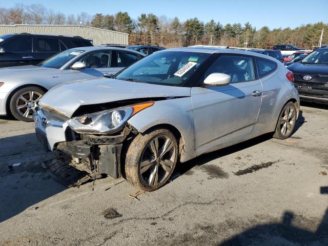 KMHTC6AD8GU266504 - 2016 HYUNDAI VELOSTER SILVER photo 1