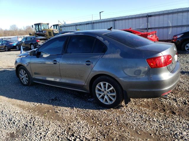 3VWDZ7AJ4BM333614 - 2011 VOLKSWAGEN JETTA SE GRAY photo 2