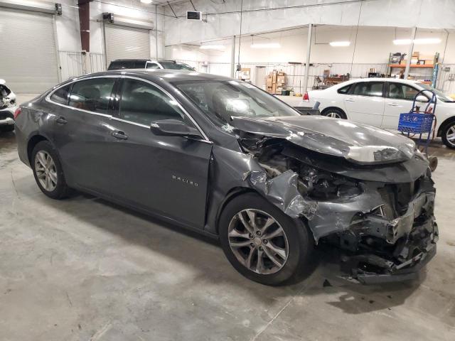 1G1ZE5ST4HF151678 - 2017 CHEVROLET MALIBU LT GRAY photo 4
