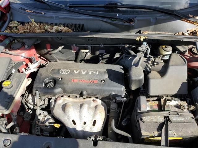 JTMZD32VX85086342 - 2008 TOYOTA RAV4 SPORT წითელი ფოტო 12