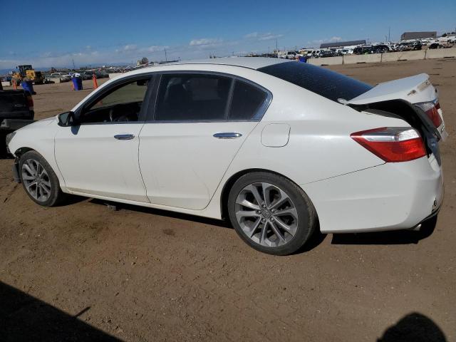 1HGCR2F59FA024139 - 2015 HONDA ACCORD SPORT WHITE photo 2