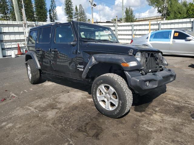 1C4HJXDN5MW645468 - 2021 JEEP WRANGLER U SPORT Чорний фото 4