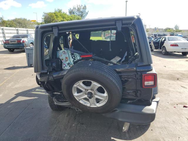 1C4HJXDN5MW645468 - 2021 JEEP WRANGLER U SPORT Чорний фото 6
