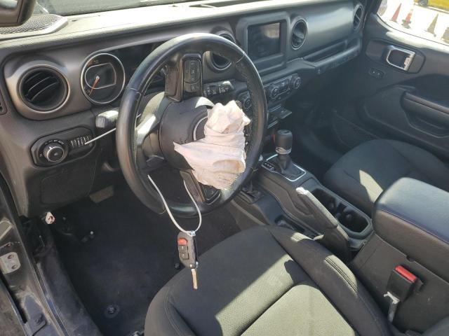 1C4HJXDN5MW645468 - 2021 JEEP WRANGLER U SPORT Чорний фото 8