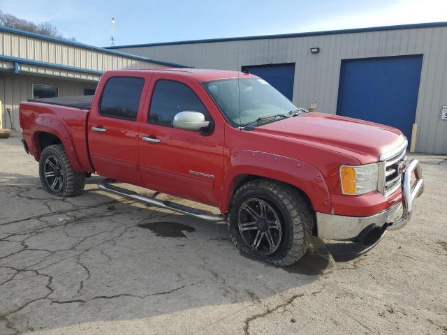 3GTP2VE79CG138809 - 2012 GMC SIERRA K1500 SLE RED photo 4