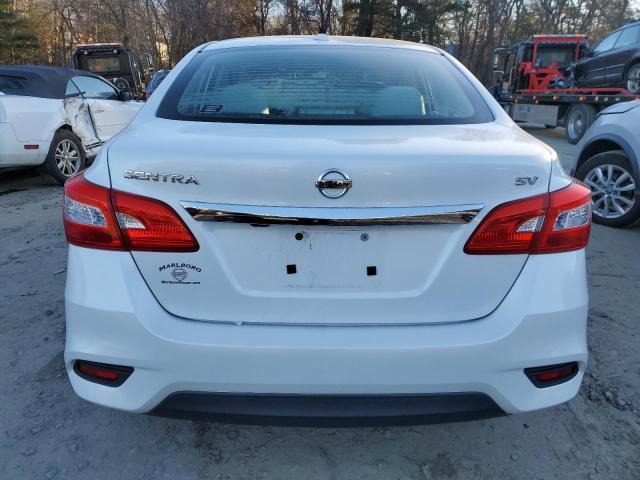 3N1AB7APXGY258757 - 2016 NISSAN SENTRA S WHITE photo 6