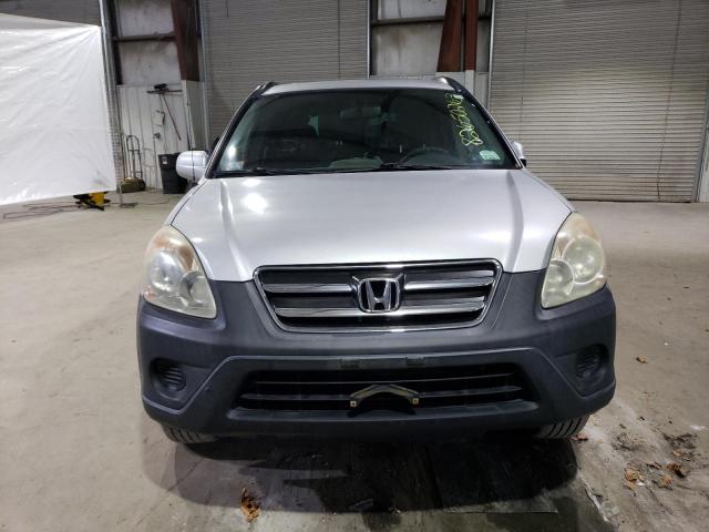 SHSRD78875U316298 - 2005 HONDA CR-V EX SILVER photo 5