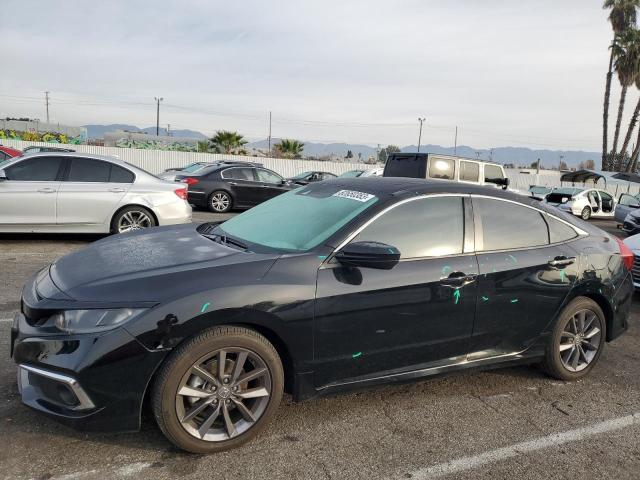 19XFC1F79ME209584 - 2021 HONDA CIVIC EXL შავი ფოტო 1